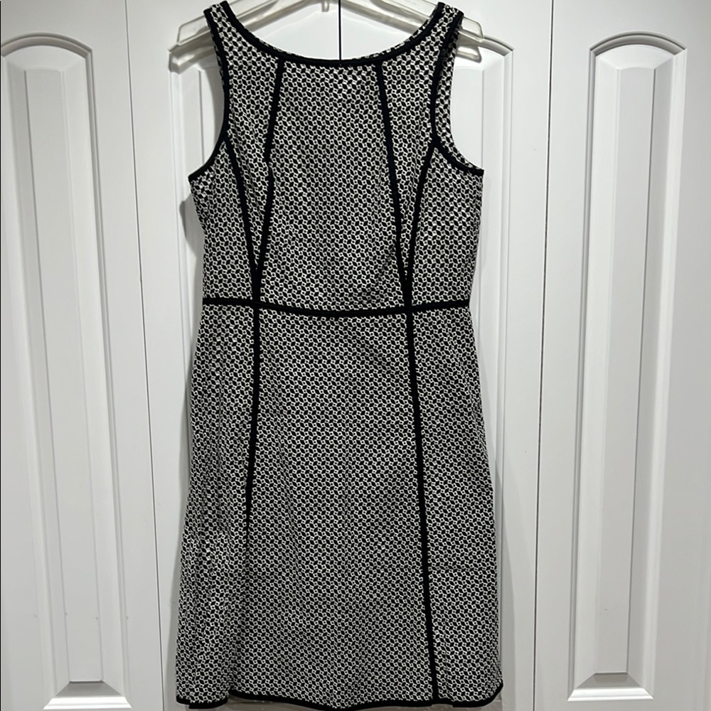 Talbots Black and White Women's Dress- Size 10